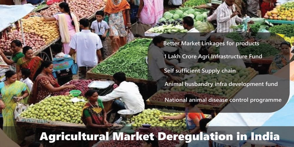 Agricultural Market Deregulation – Indian Farmer can now sell beyond boundaries