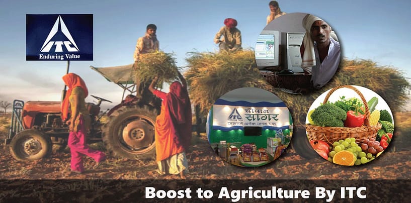 Indian Agriculture gets a boost by private players like ITC